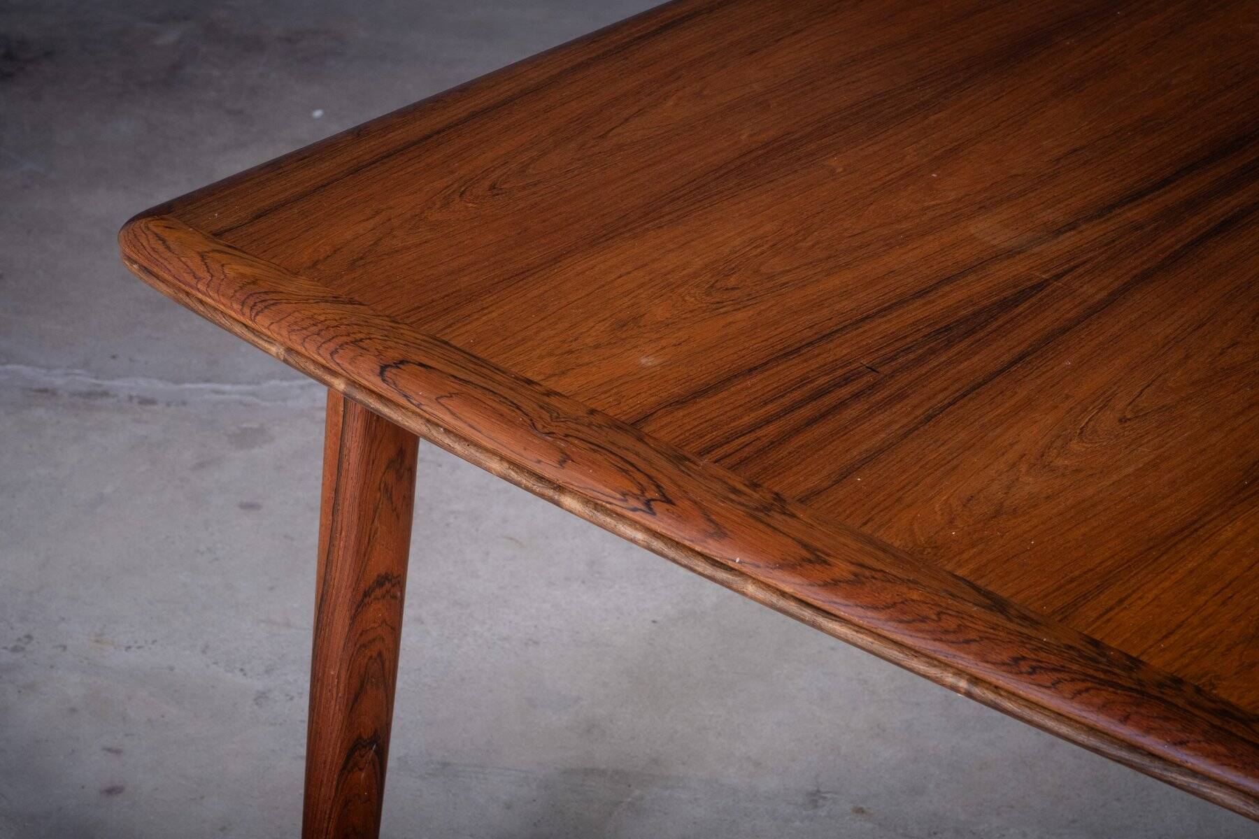 Dining Table in Rosewood by Svend Aage Madsen, 1960s