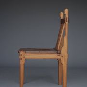 Chaises latérales néerlandaises rares par Alexander Kropholler, années 1930