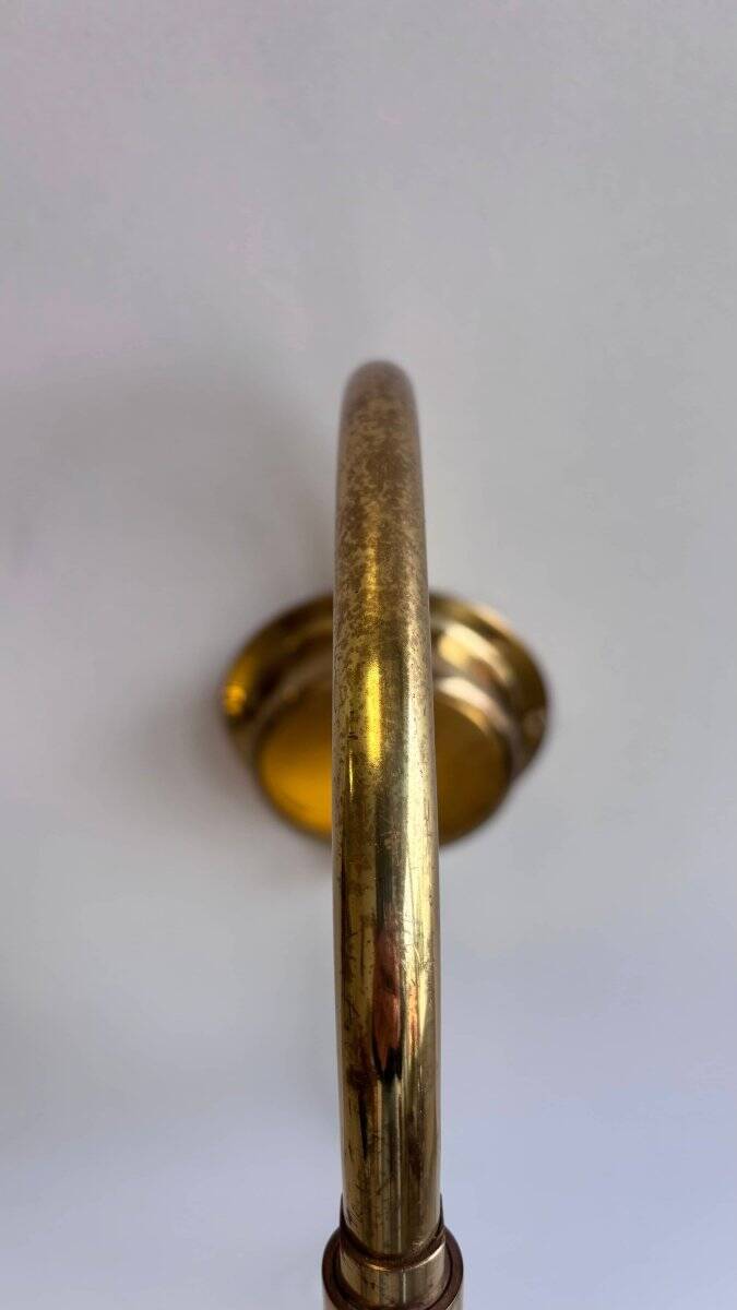 Vintage wall lamp brass