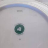 Plat rond creux Limoges Guy Degrenne modèle corynthe