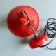 Red wall lamp from the 80