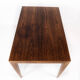 Side table in rosewood designed by Severin Hansen for Haslev Furniture, 1960s