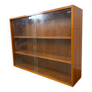Vitrine en bois vintage
