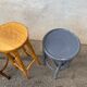 4 tabourets hauts de bistrot dépareillés