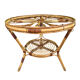 1950s rattan table from France