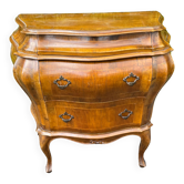 Commode en marqueterie de style Hollandais à tiroir secret.