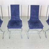 Set Of 4 dinning chairs by Pierre Cardin for Maison Jansen 1970