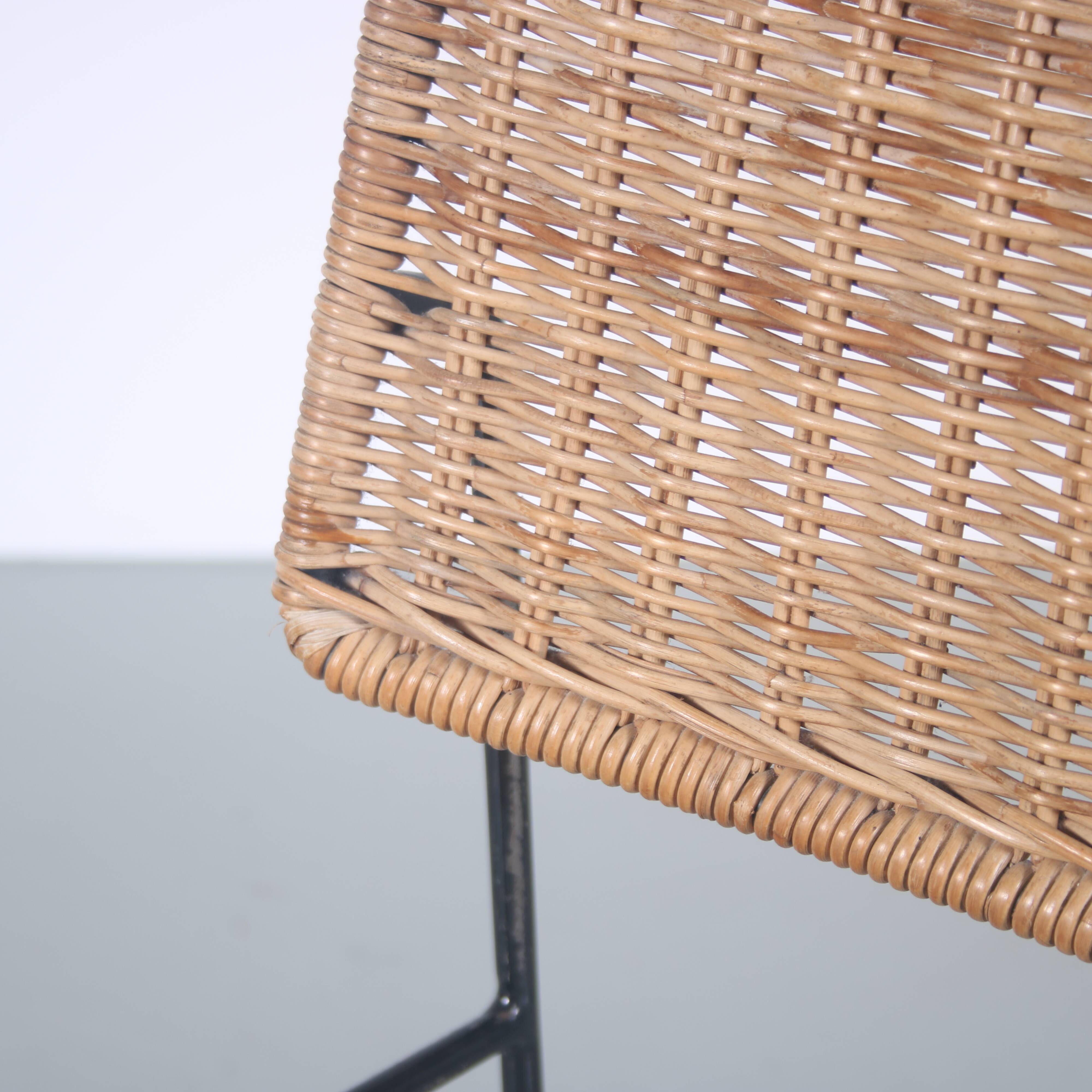1950s Dining chairs by Herta Maria Witzemann for Wide + Spieth, Germany