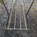 Side table vinyl door