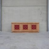 Art Deco Limed Oak Sideboard attributed to André Arbus