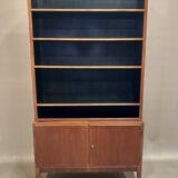 Large modular bookcase Scandinavian design 1950.