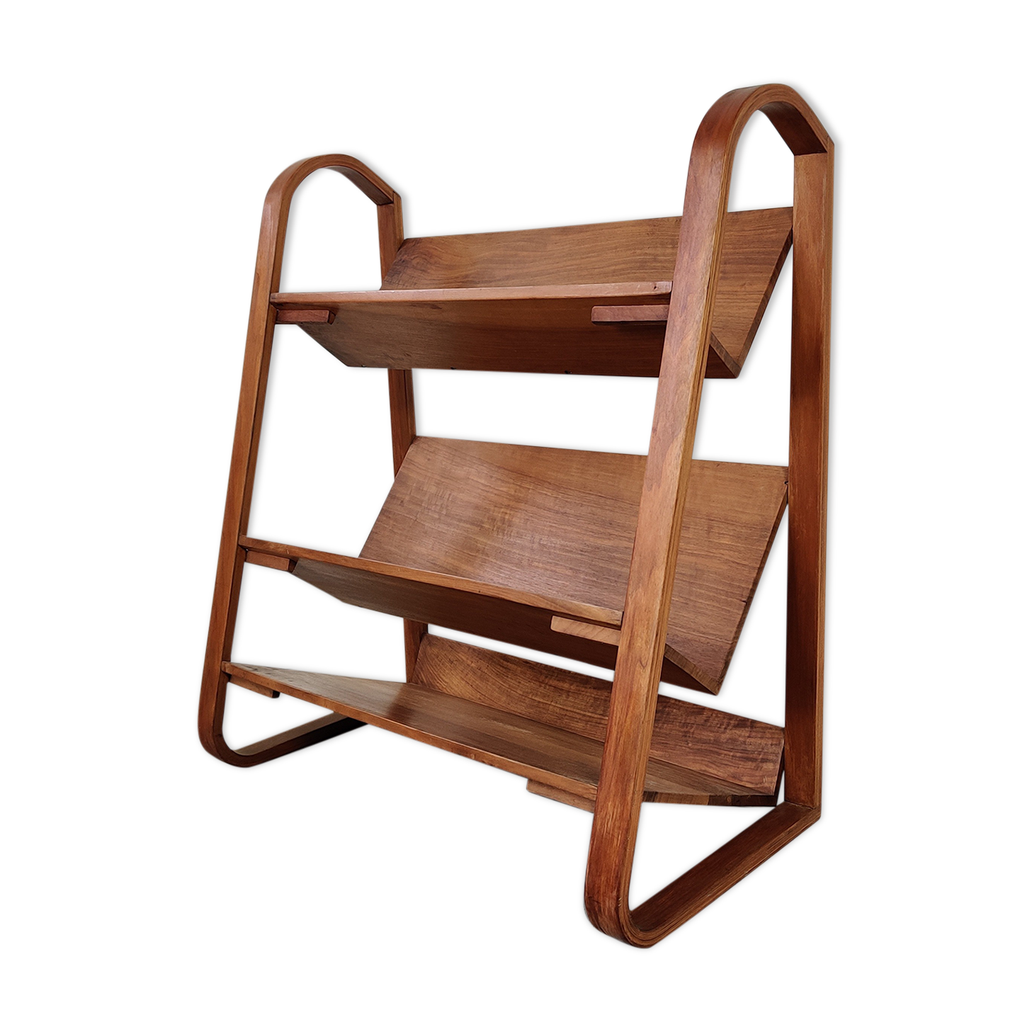 Scandinavian library magazine holder 60s