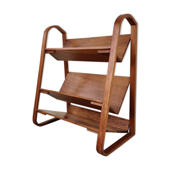 Porte revue bibliothèque scandinave années 60