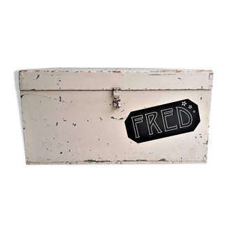 Wooden storage chest