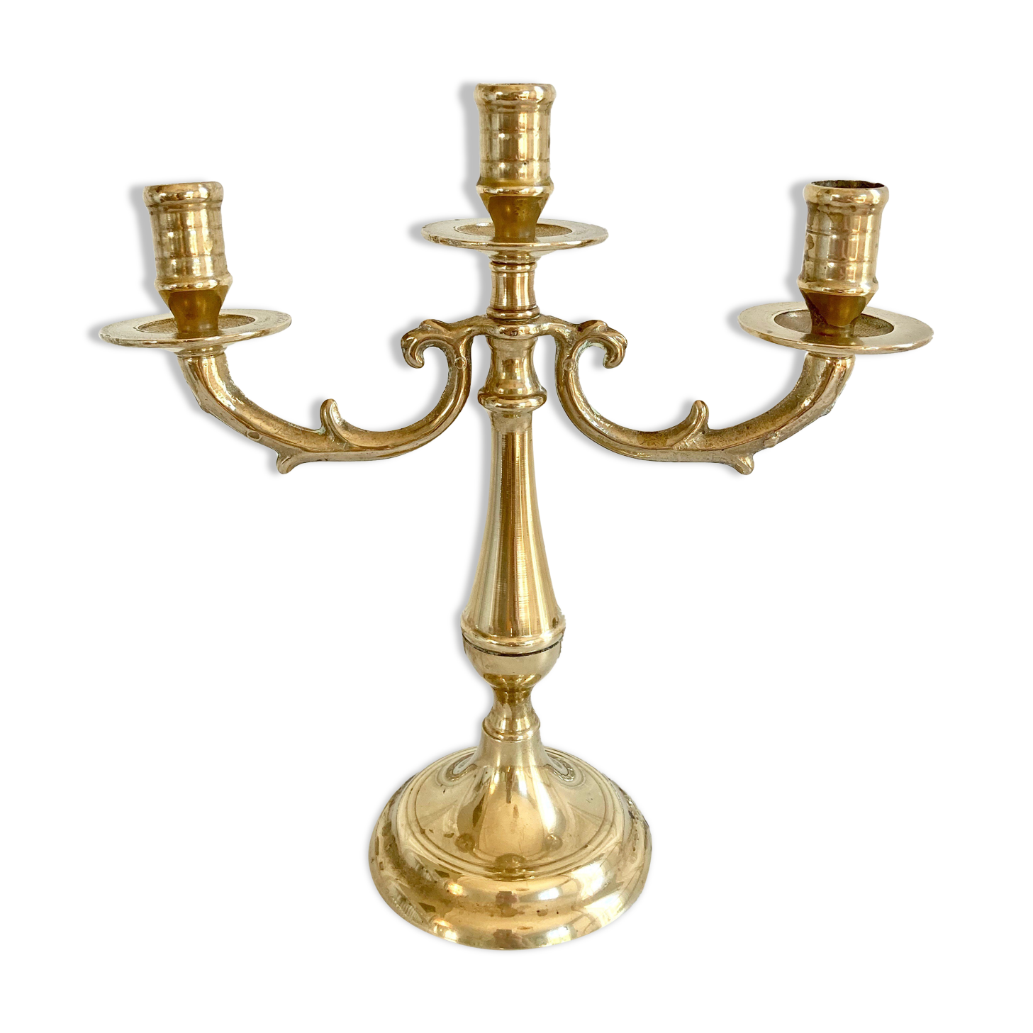 Brass candlestick