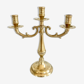 Chandelier bougeoir en laiton