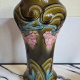 Art Nouveau vase in Barbotine