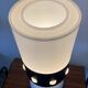Lampe vintage en opaline