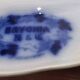 Old mounted plate, Bryonia Sarreguemines Terre de fer compotier