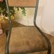 2 vintage school chairs