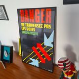 Vintage RATP poster from the 70s