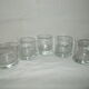 Lot 5 verres martini bistrot publicitaire