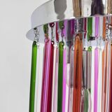 Mid-century design glass ceiling lamp, 1970s