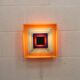 Vintage Danish Kvadrille Wall Lamp by Bent Karlby for Lyfa, Denmark, 1970s