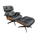 Armchair and ottoman by Charles et Ray Eames, Herman Miller edition, 1970