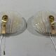 Hillebrand glass wall lamps  1960’s