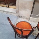 Set of four bistro chairs