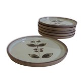 Stoneware plates