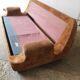 Vintage velvet sofa