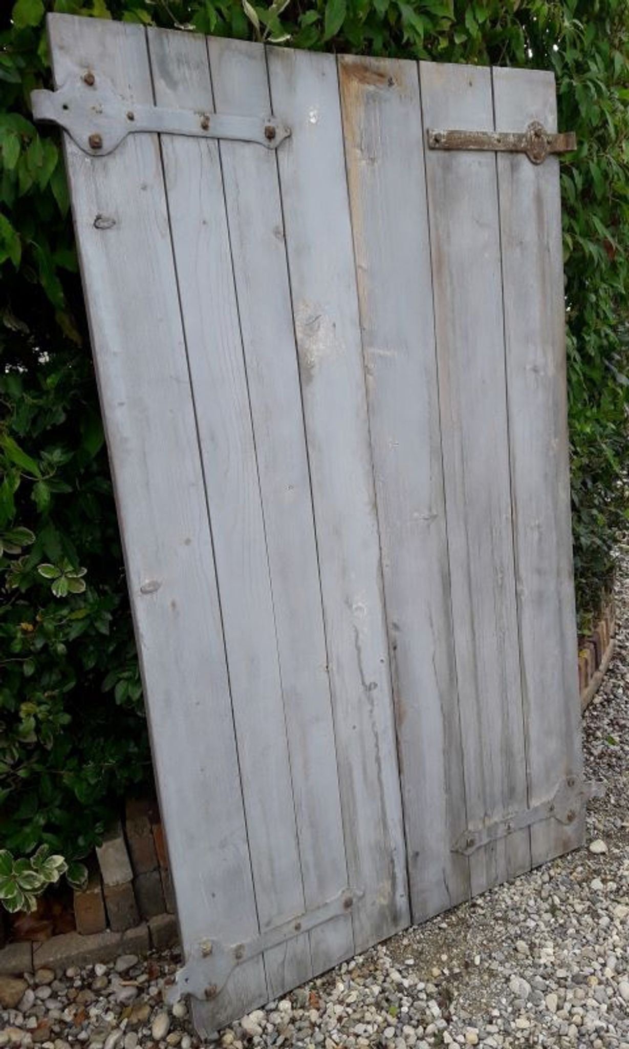 Pair of shutters fir hinges XVIII° old