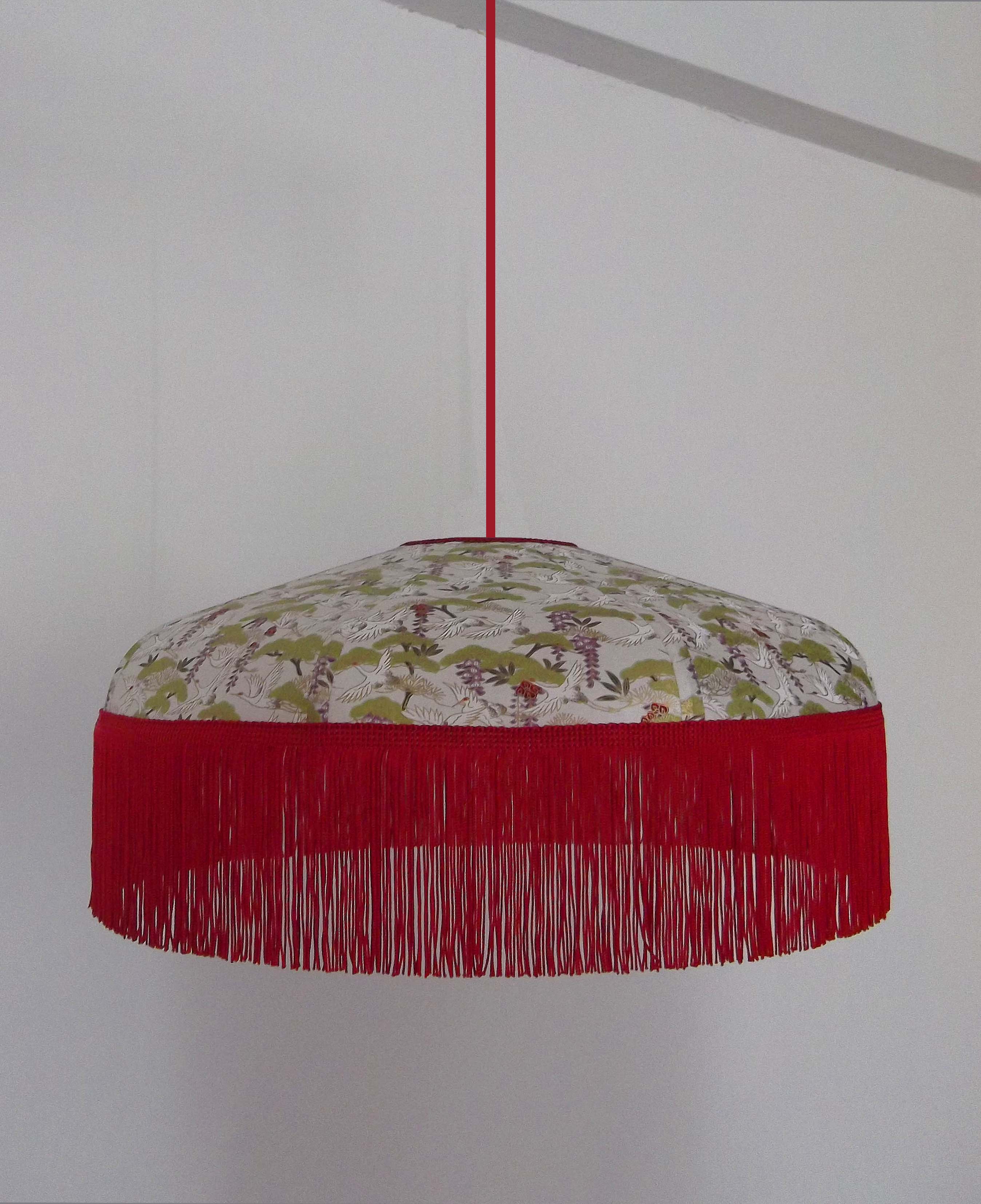 Japanese paper pendant lamp "Valentina"