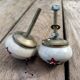 Retro door knobs in genuine sandstone