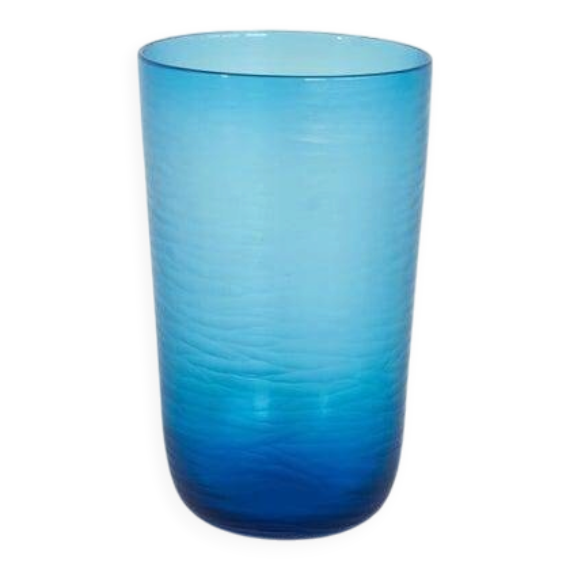 Murano glass art vase 'Battuto', Salviati, 1960s