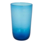 Vase en verre d'art Murano gravé 'Battuto', Salviati, années 1960