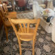 Series of 4 vintage bistro chairs