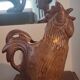 Zoomorphic ceramic pitcher from Vallauris, rooster shape