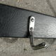 coat rack chrome metal and imitation leather 3 hooks