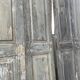 Trio of shutters louvers patina blue gray