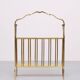 Brass Magazine holder Maison Baguès 1950s France