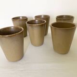 Digoin stoneware mugs