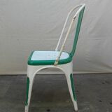 Four old Tolix Model A chairs