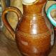 Silver stoneware pitcher/vase