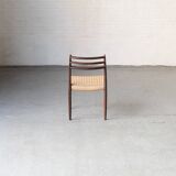 Set of 4 'model 78' dining chairs in rosewood by Niels Otto Moller