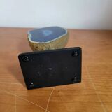 Blue Geode Agate on support