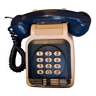 Vintage Telephone S63 Socotel Two-tone blue Ptt collection