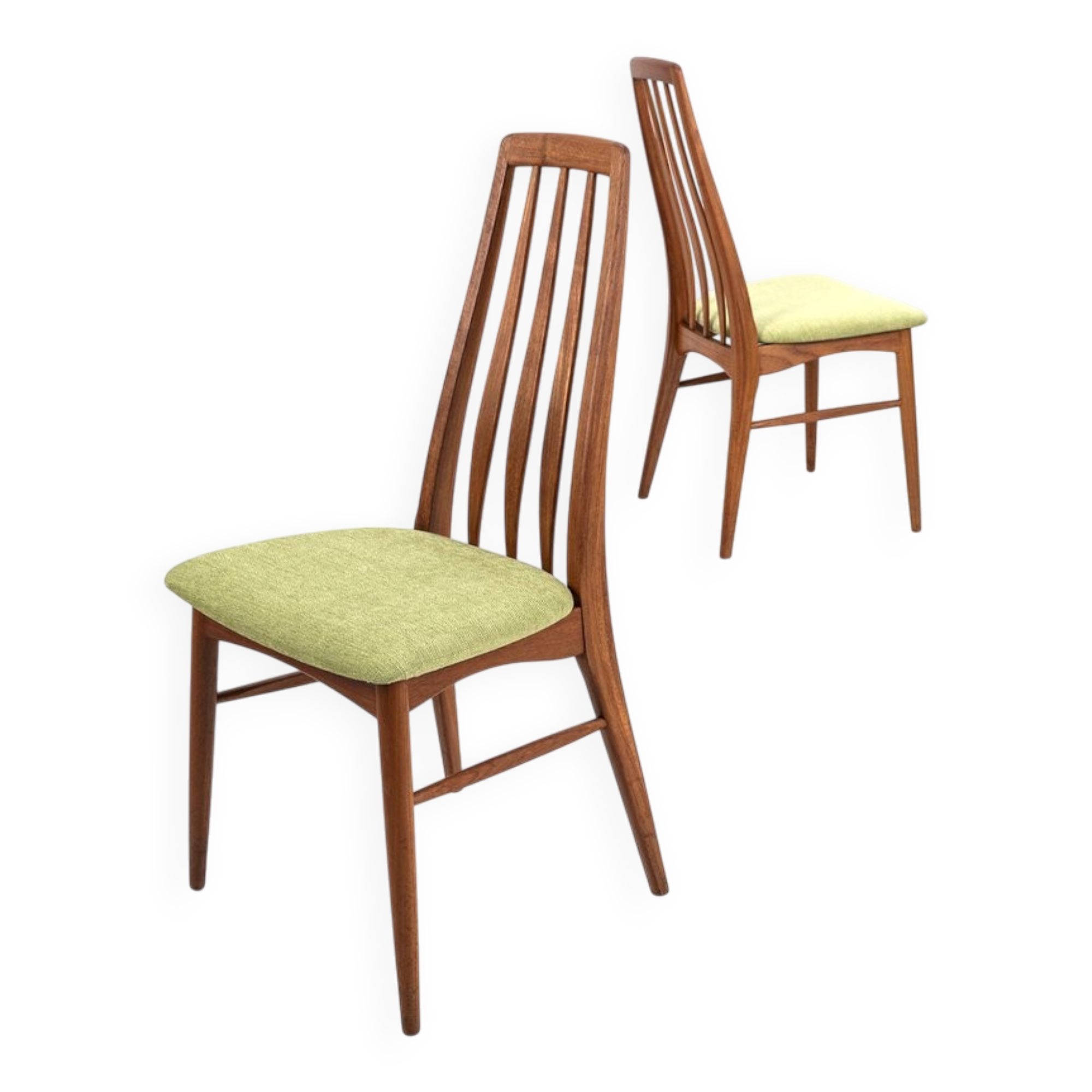 Set of Eva Chairs by Niels Koefoed